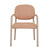 GlobeWest | Lori Metal Frame Dining Armchair | Peach & Matt Cashmere