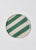 Earthenware Platter⎮Cabana⎮Green Stripe