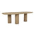 GlobeWest | Seb Curve Dining Table | Oak