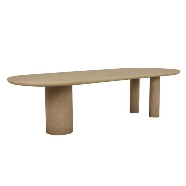 GlobeWest | Seb Oval Dining Table | Oak