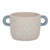 Pot⎮Ceramic⎮Whittle⎮Ivory+Blue