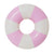 Tube Pool Ring⎮Bubblegum ⎮Pink Stripe