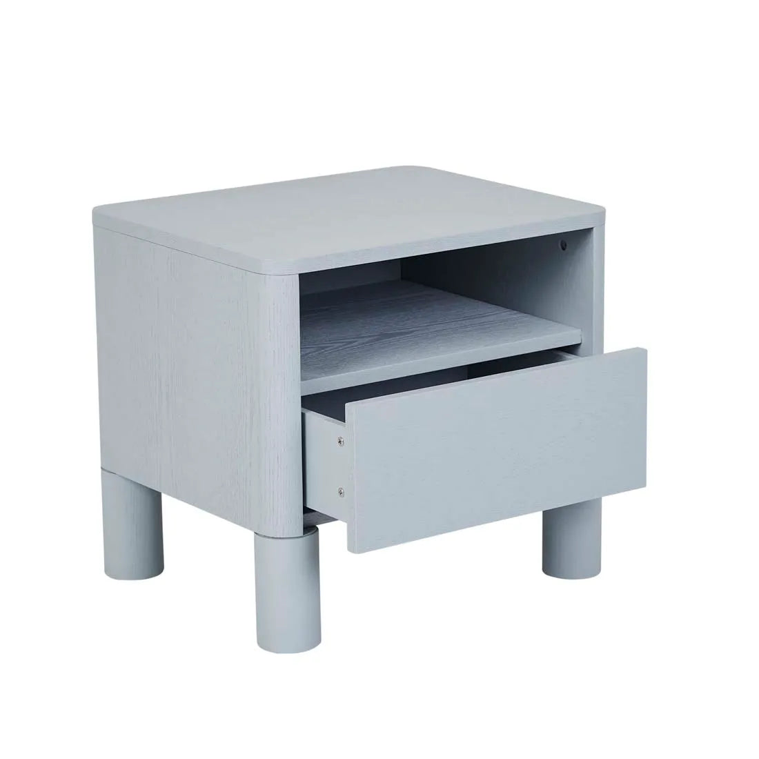 GlobeWest | Artie Open Bedside | Powder Blue