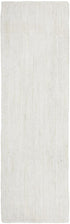 Manly White Runner Rug