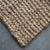 Natural boucle weave jute