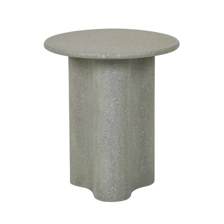 GlobeWest | Artie Outdoor Wave Side Table