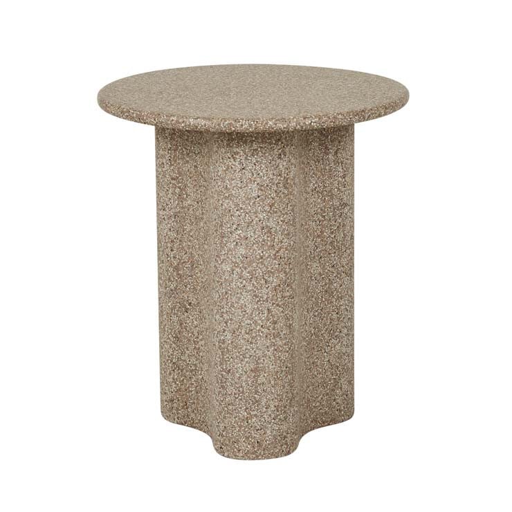 GlobeWest | Artie Outdoor Wave Side Table