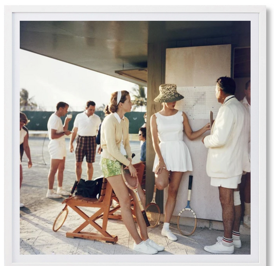 Slim Aarons | Tennis in the Bahamas