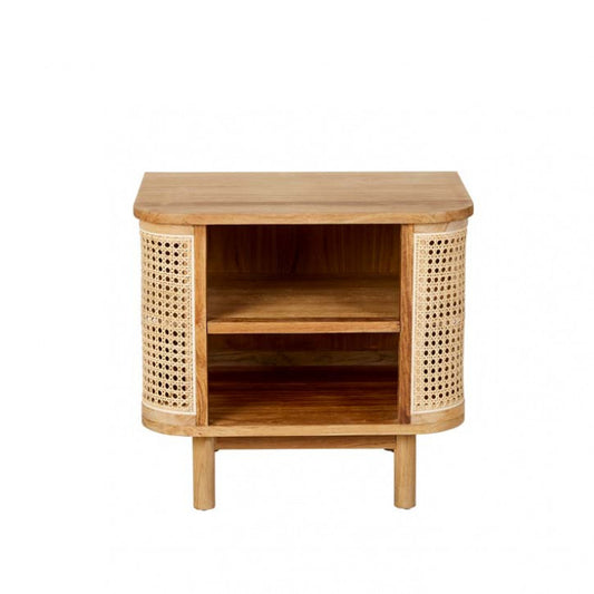 GlobeWest | Willow Curve Bedside Table